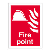 Fire Point Sign